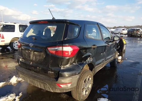 2019 Ford Ecosport S from USA, damaged, VIN MAJ6S3FL7KC290817
